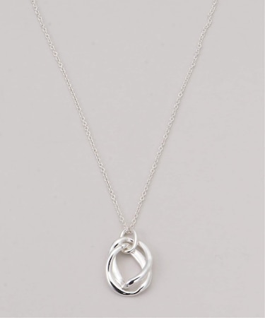 ダブルリングトップネックレス