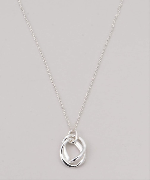 ダブルリングトップネックレス