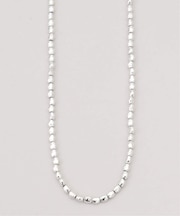 メタルビーズネックレス