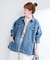 ウォッシャブル / DU JOUR / デュ ジュール RIDING JEAN JACKET 2