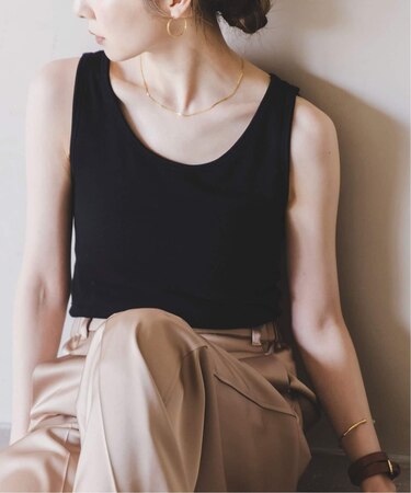 カップ付きコンフォートリブタンク