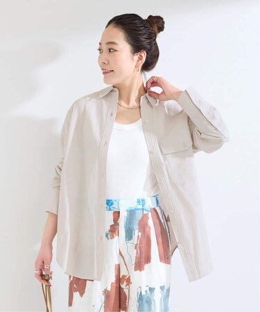 手洗い可 / フィブリルシャツ