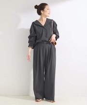 《2点セット》ウォッシャブル / 撥水フードシャツ/パンツSET UP