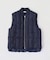 FURSAC（フルサック）Navy sleeveless puffer jacket
