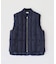 FURSAC（フルサック）Navy sleeveless puffer jacket