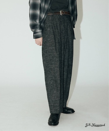 J.S.Homestead / C/R/Si ネップ インフレーション スラックス