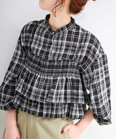 《追加2》《2点セット》ウォッシャブル / フリルキャミソールレイヤードブラウス