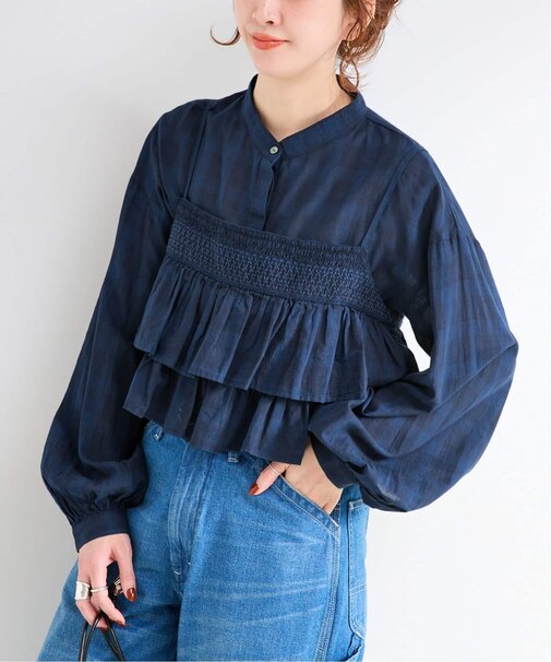 《追加2》《2点セット》ウォッシャブル / フリルキャミソールレイヤードブラウス