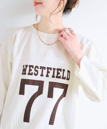 athletic wear MASON / アスレティックウェア メイソン 別注 ロゴ L/S TEE