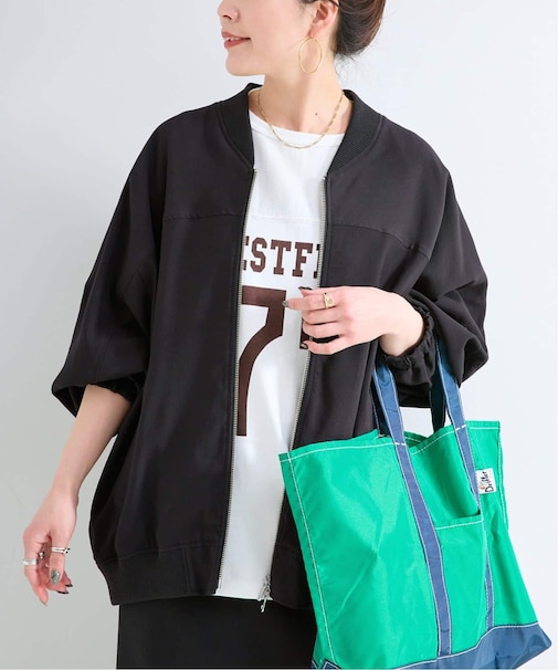 レーヨンツイルブルゾン