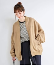 レーヨンツイルブルゾン