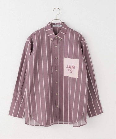 【ARAMINTA JAMES/アラミンタ ジェームス】ALPINE COTTON STRIPE SH