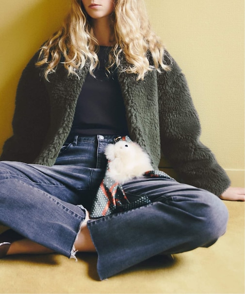 TICCA / ティッカ ウールファーショートコート