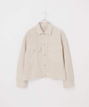 Deux Allures / ドゥ アリュール Lattice-Wave トラッカージャケット