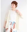 手洗い可 / FRENCH ICY LINEN ワイドカーディガン