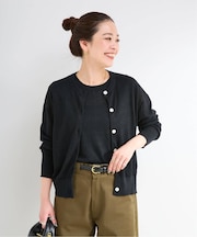 手洗い可 / FRENCH ICY LINEN アンサンブル