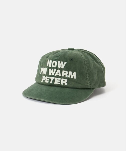 【WEB＋一部店舗限定】MY NAME IS PETER / 6-PANEL NOW I'M WARM PETER CAP