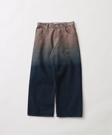 【FOLL/フォル】indigo layer dye wardrobe jeans