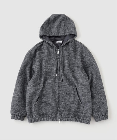 シャギー ジップフーディー / Shaggy Zip Hoodie