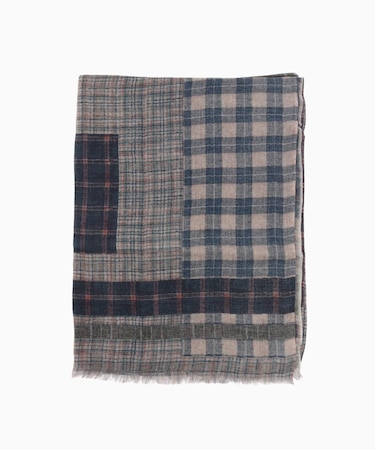 SK OVERSEAS エス.ケーオーバーシーズ プリントスカーフ