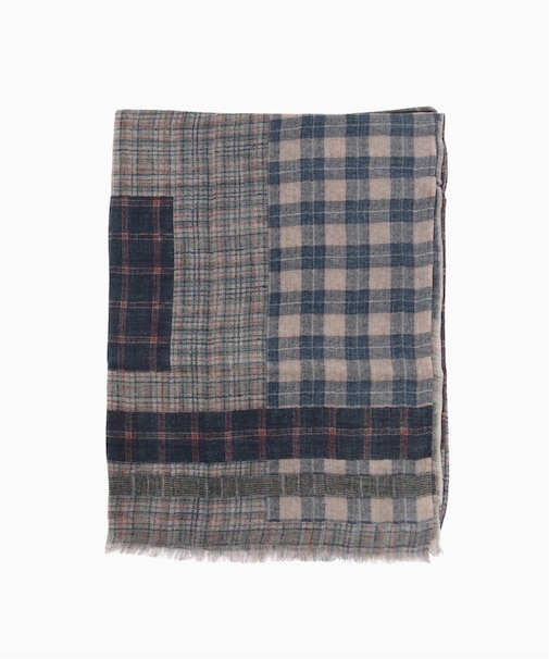 SK OVERSEAS エス.ケーオーバーシーズ プリントスカーフ