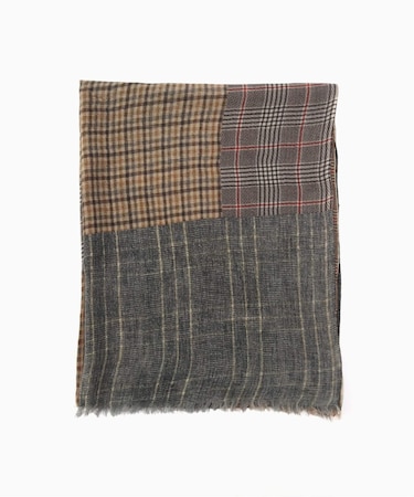 SK OVERSEAS エス.ケーオーバーシーズ プリントスカーフ