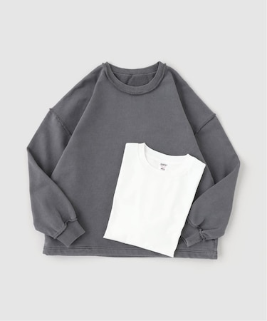 【2点セット】FORHUS ピグメントセットスウェット