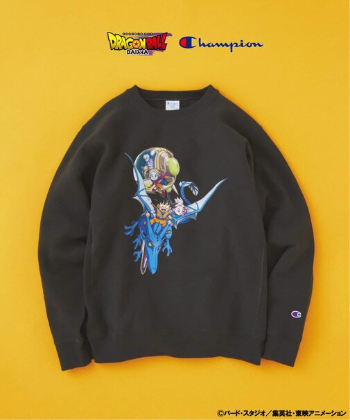 『ドラゴンボールDAIMA』CHAMPION / チャンピオン for JS プリントスウェット