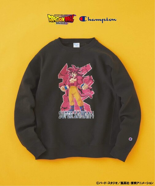 『ドラゴンボールDAIMA』CHAMPION / チャンピオン for JS プリントスウェット