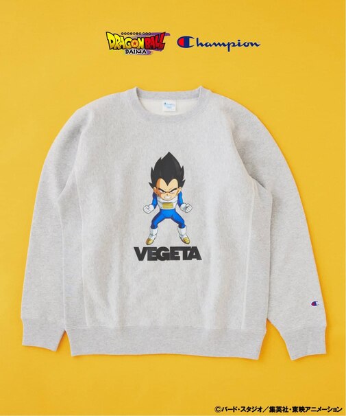 『ドラゴンボールDAIMA』CHAMPION / チャンピオン for JS プリントスウェット