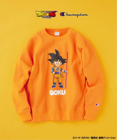 『ドラゴンボールDAIMA』CHAMPION / チャンピオン for JS プリントスウェット