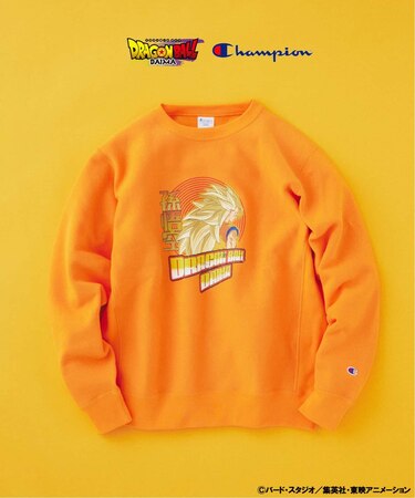 『ドラゴンボールDAIMA』CHAMPION / チャンピオン for JS プリントスウェット