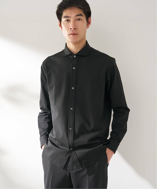 MULTI FUNCTION 32G PONTE ロングスリーブシャツ