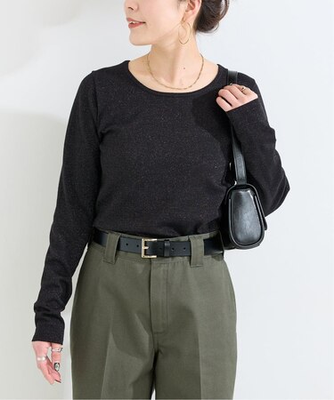 手洗い可 / ラメプルオーバー