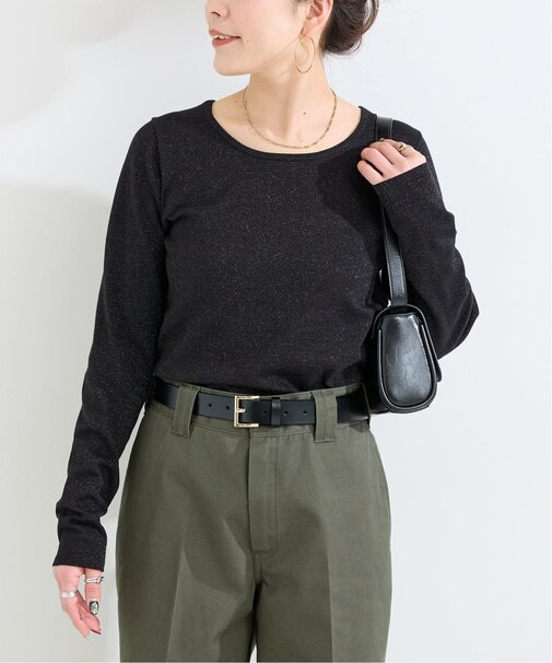 手洗い可 / ラメプルオーバー