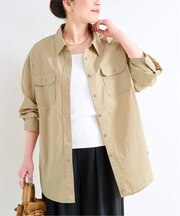 【WEB＋一部店舗限定】ウォッシャブル / バイオウォッシュ2WAYシャツ