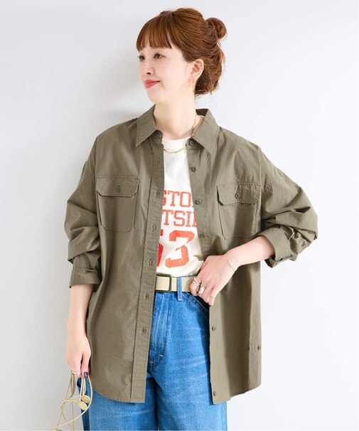 【WEB＋一部店舗限定】ウォッシャブル / バイオウォッシュ2WAYシャツ