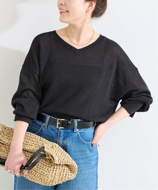 手洗い可 / ペーパー混ドルマンプルオーバー