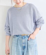 手洗い可 / ペーパー混ドルマンプルオーバー