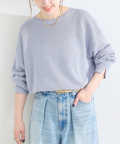 手洗い可 / ペーパー混ドルマンプルオーバー