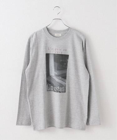 IENA×Shimazaki Masahiro Photo Long T Tシャツ