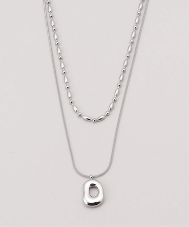 ホロウチャーム2連ネックレス