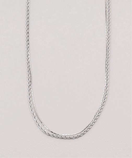 ロングチェーンレイヤーネックレス