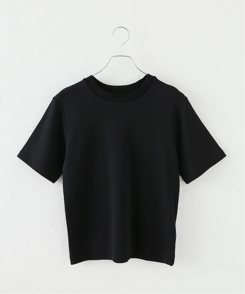 カラーニットリブTシャツ