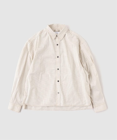 ヘビーステッチクロップシャツ