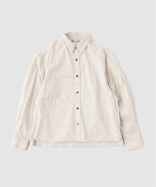 ヘビーステッチクロップシャツ