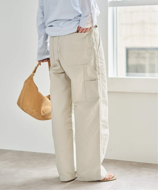 カラーペインターパンツ