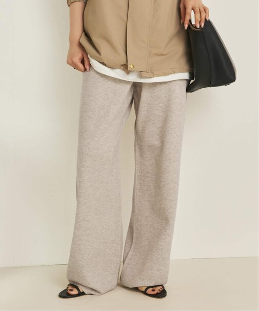 メランジ12G ニットパンツ