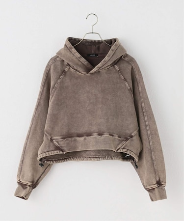 ガーメントダイプルパーカー