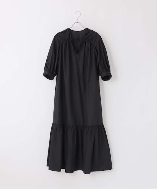 TCタイプライターシャーリングワンピース